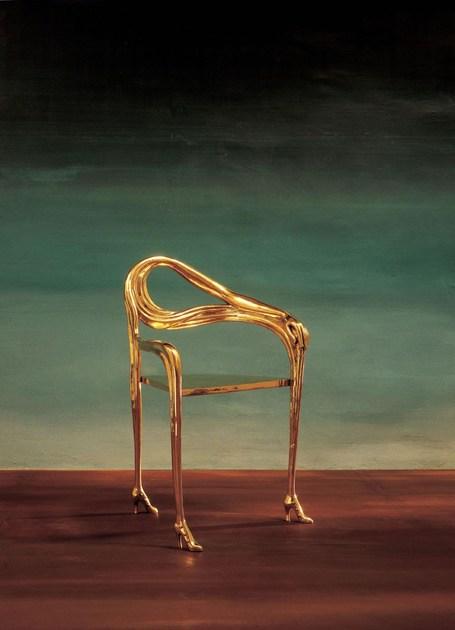 BD Barcelona Design Стул из латуни с подлокотниками Leda sun-id-1467800 - Вид №2