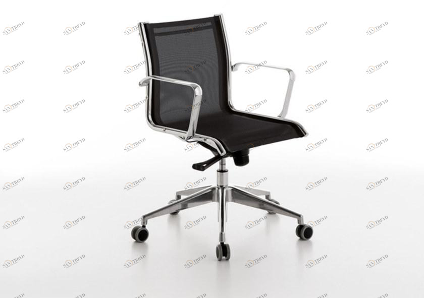 Manerba Офисное кресло с вращающейся сеткой на колесиках Net U189g06