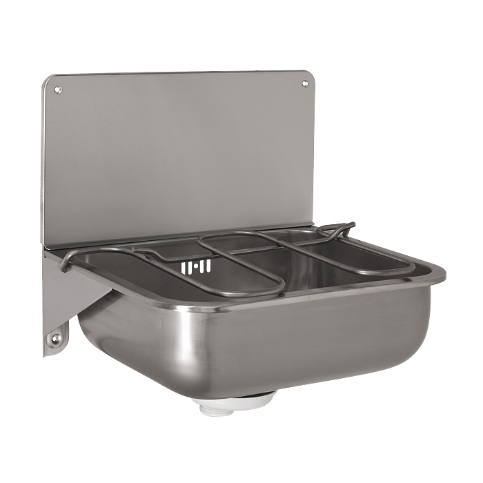 98010 Нержавеющая подвесная раковина SANELA 