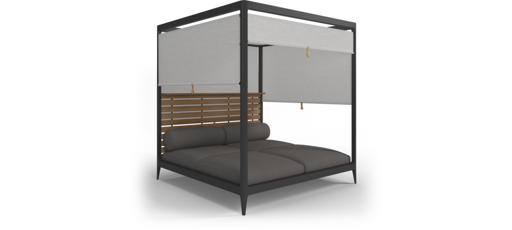 Lodge Cabana - Teak Back & Roof Screens  Gloster Сидение Lodge