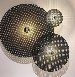 092032 Бра A1053/15 см металл хром + 1125/90 см черный ротанг Aromas del Campo Tan Tan