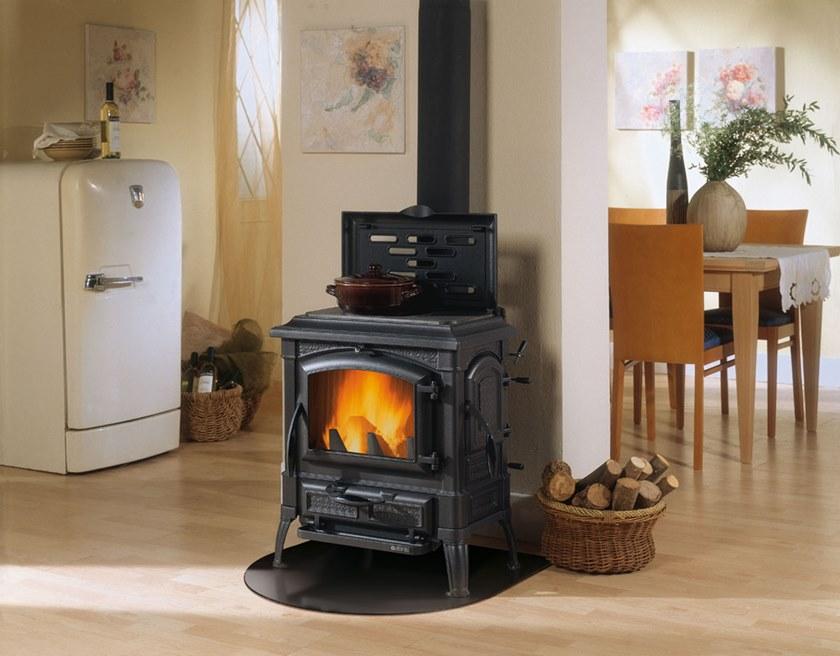 LA NORDICA EXTRAFLAME Дровяная печь из чугуна с кругами sun-id-1401053 - Вид №1