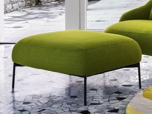 Tacchini Прямоугольный пуф из ткани Lima