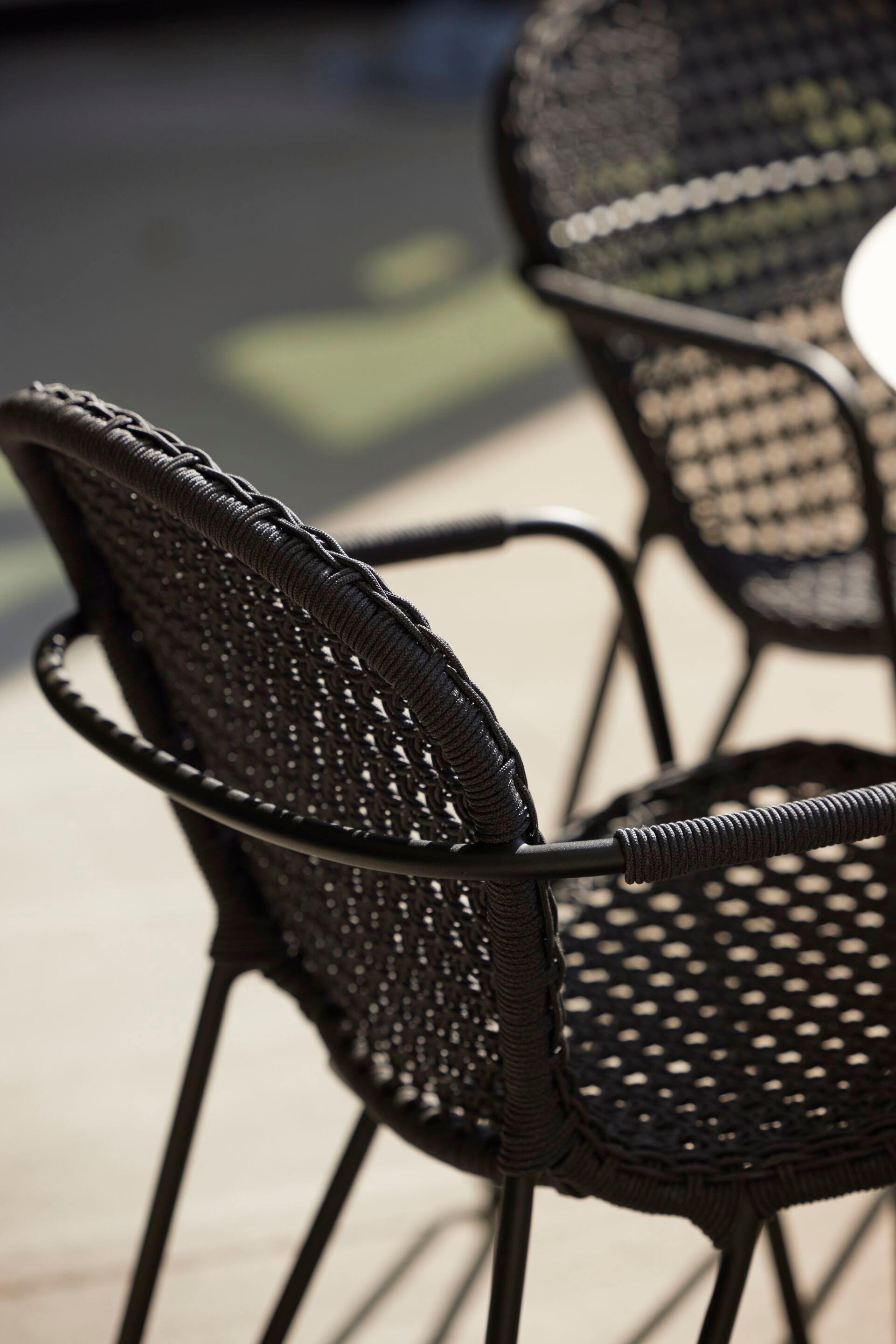 Алюминиевый штабелируемый стул с подлокотниками Joli ARCH-00043750 - Вид №4