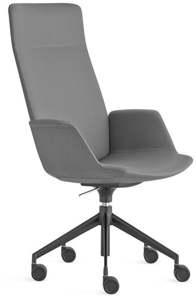 Lapalma Тканевый стул для руководителя с подголовником Uno sun-id-1401813 - Вид №3