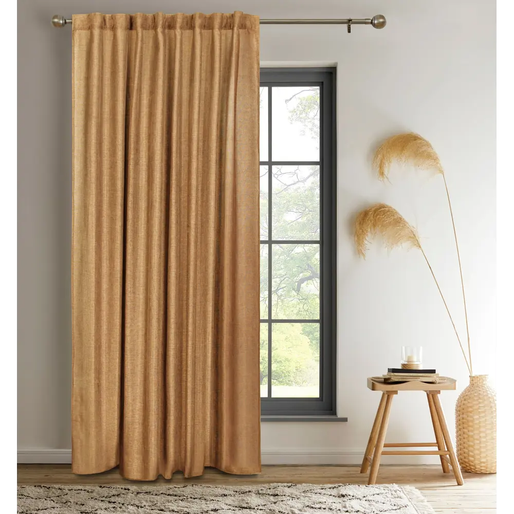 KREAFORTA Looks - штора на ленте с солнечным оттенком 200×260 см 89405493 STLM-1569228