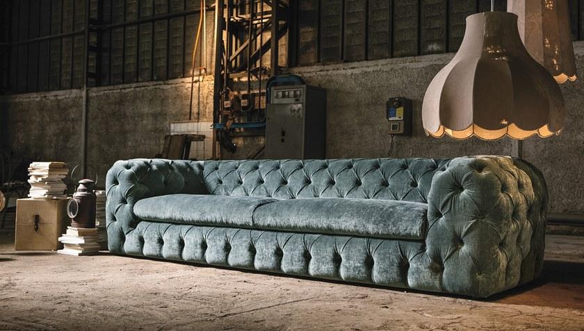 Max Divani Стеганый бархатный диван sun-id-1445133 - Вид №1