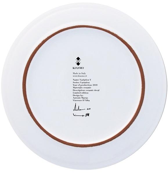 Kiasmo Керамическая тарелка Variation K+mv5 - Вид №2