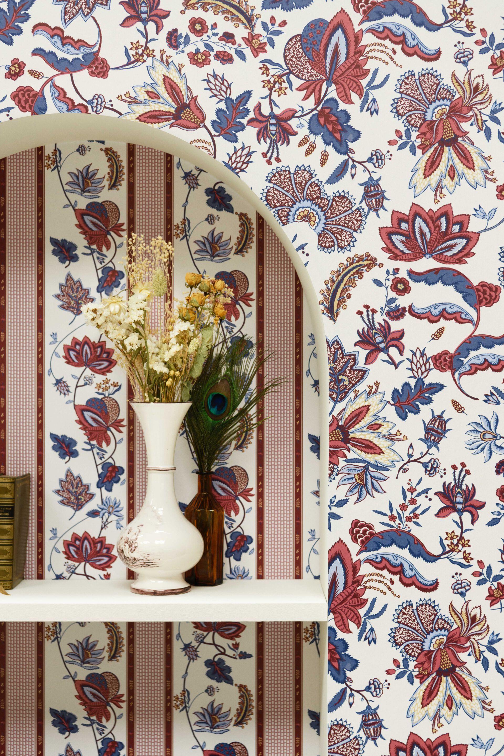 Цветочные узоры нетканые обои LELIEVRE Quenin-Belle Époque ARCH-00113395 - Вид №6