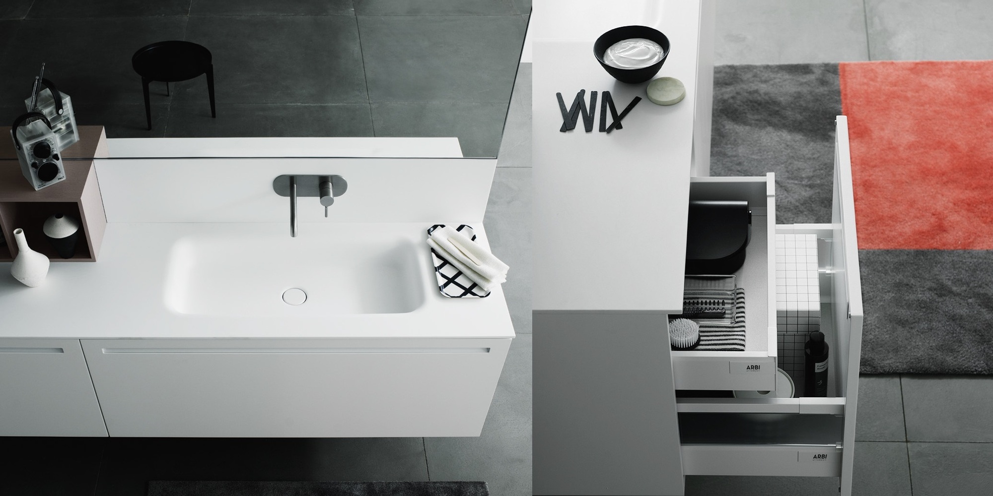 Мебель в ванну sky композиция #183 Arbi SKY183 - Вид №1