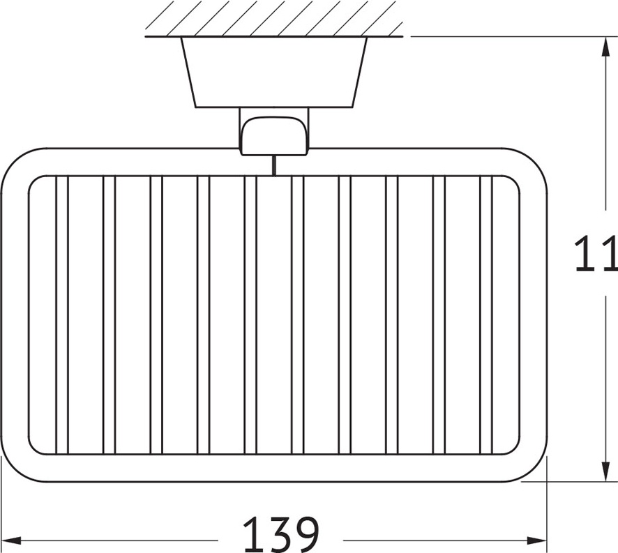VIZ 050 Мыльница-решетка FBS Vizovice - Вид №1