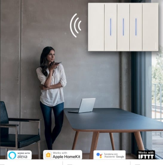 Традиционная и связанная гражданская серия BTICINO LIVING NOW ARCH-00151831 - Вид №15