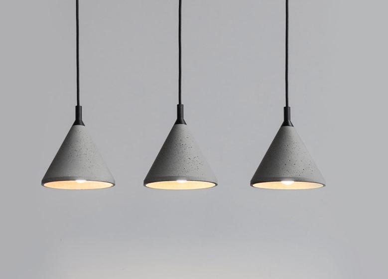 Bentu Design Подвесной светильник из бетона  C120150  - Вид №3