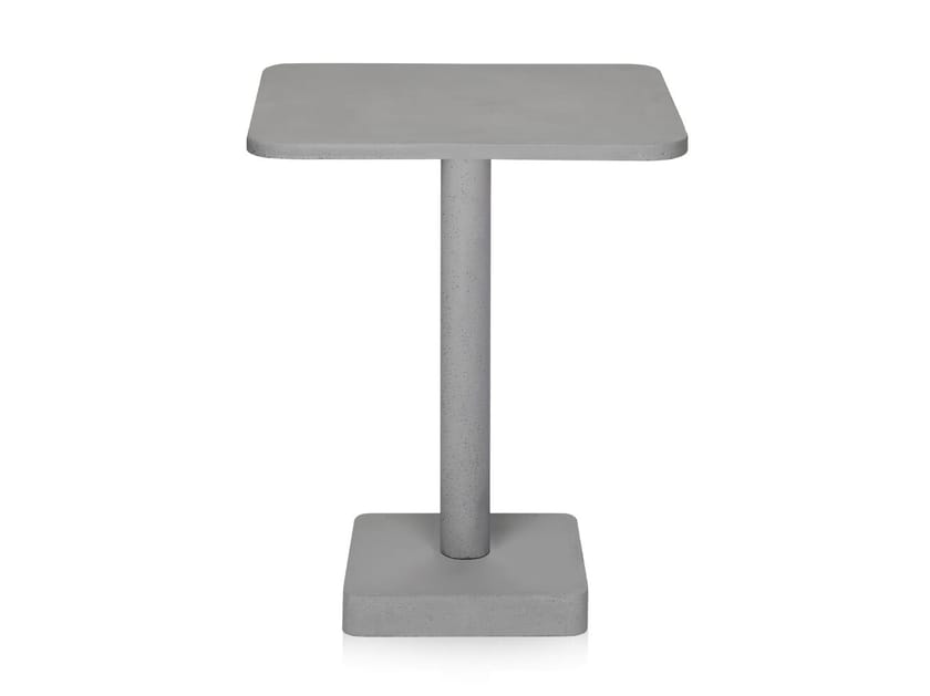 Бетонный квадратный стол Vela Arredamenti Monos ARCH-00140135
