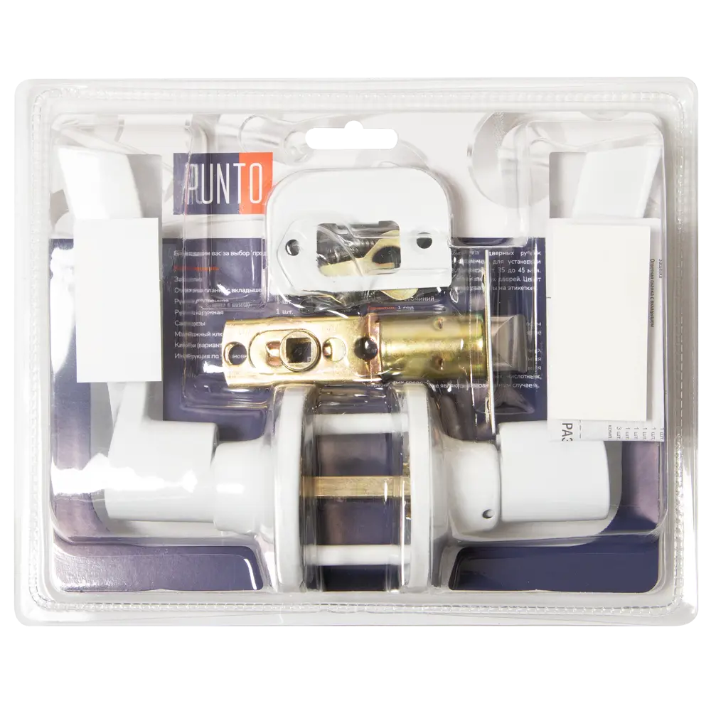 Фалевая ручка PUNTO для межкомнатных дверей - элегантное решение без фиксатора 89387357 STLM-1359788 - Вид №6