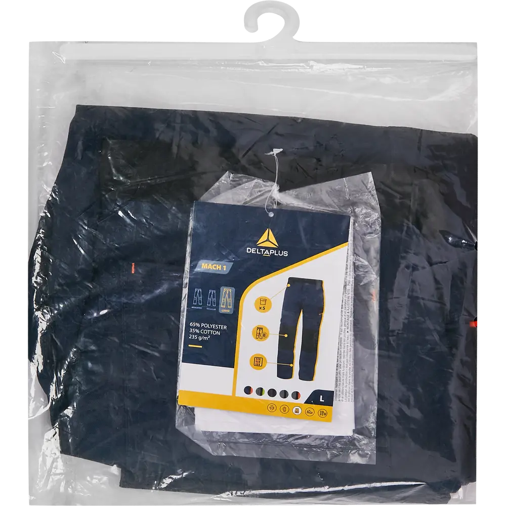 Рабочие брюки DELTA PLUS Mach1 с усиленными коленями 89354150 MACH 1 STLM-1458103 - Вид №4