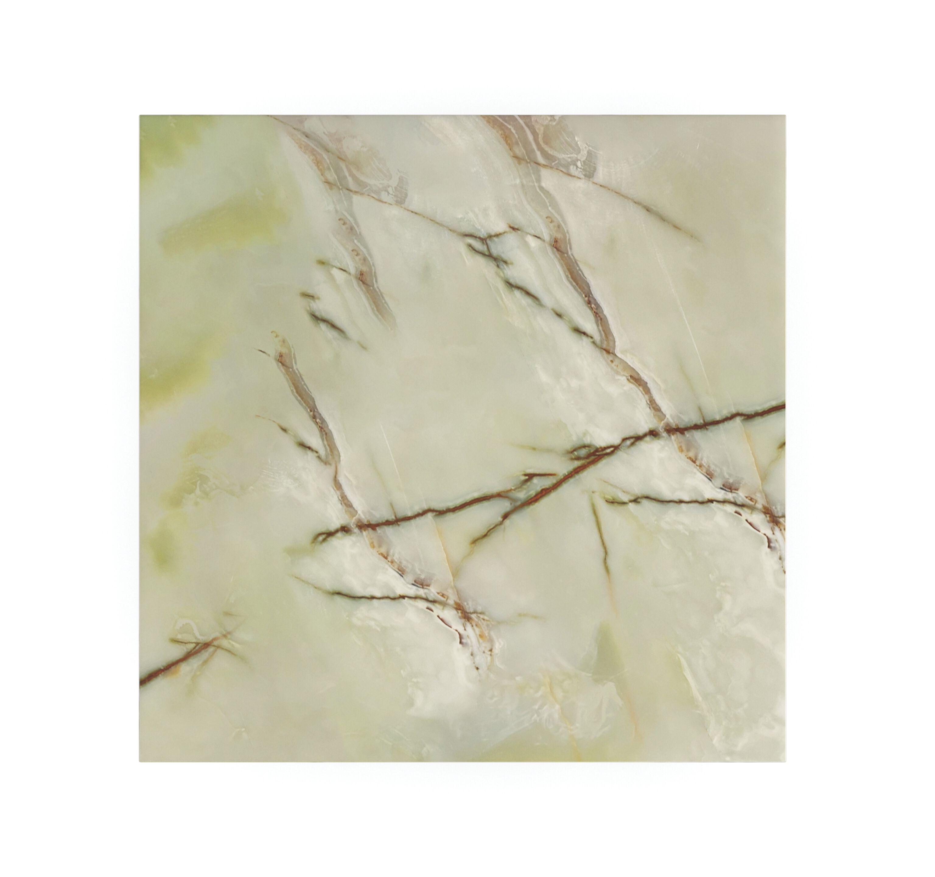 Высокий квадратный журнальный столик из оникса Caracole CAPE VERDE ARCH-00110673 - Вид №4