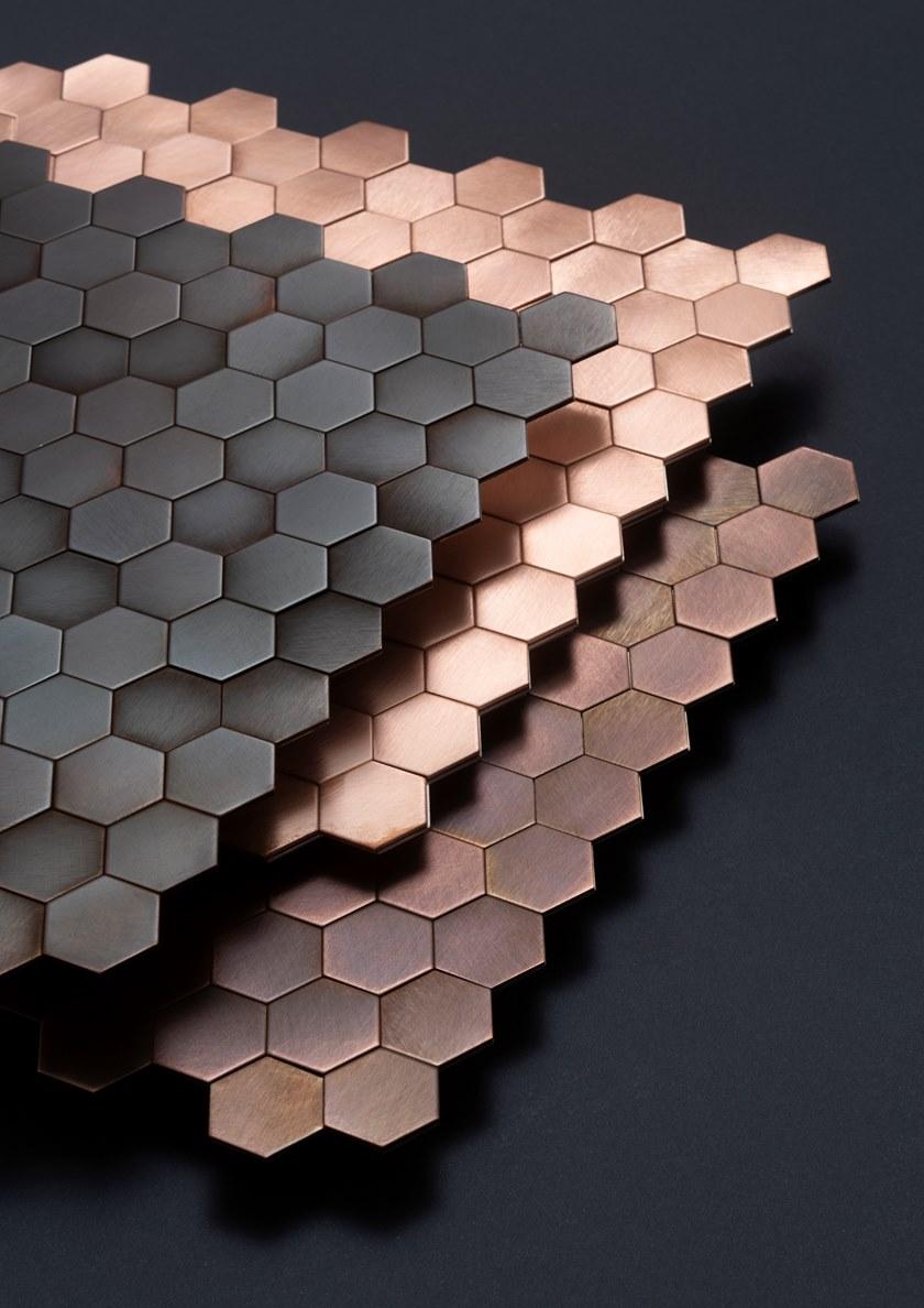 DE CASTELLI Мозаика из латуни Demosaic sun-id-1405006 - Вид №8