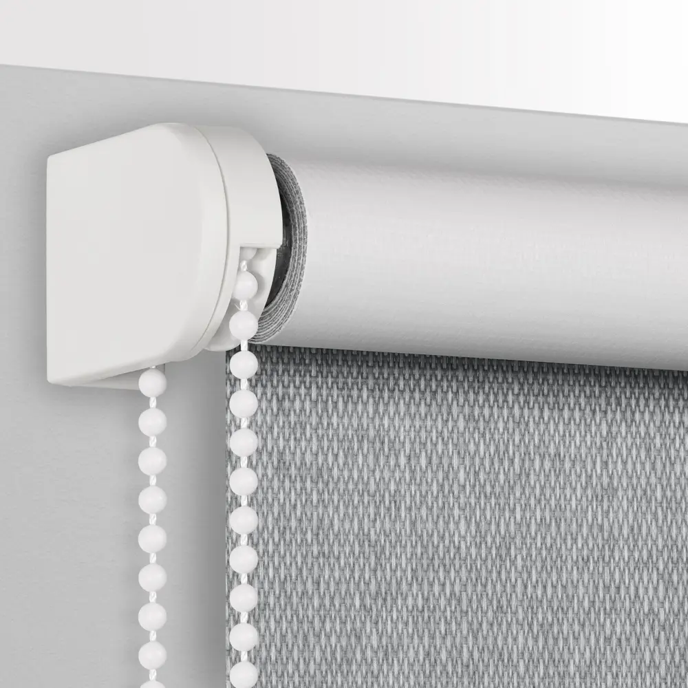 Штора рулонная блэкаут Dublin 40x160 см серая PRAKTO STLM-2142036 - Вид №1