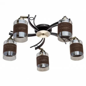 Потолочная люстра De Markt City Оливия 638012405 коричневая DE MARKT ОЛИМПИЯ 183245 Коричневый