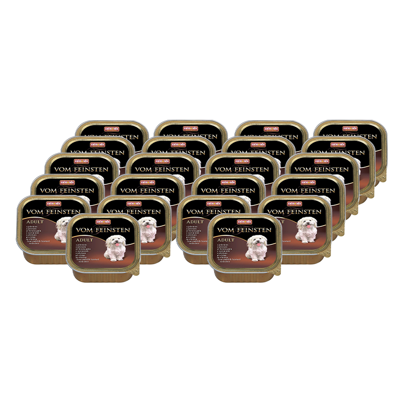 ПР0004594*22 Корм для собак Vom Feinsten Forest Оленина конс. 150г (упаковка - 22 шт) Animonda 
