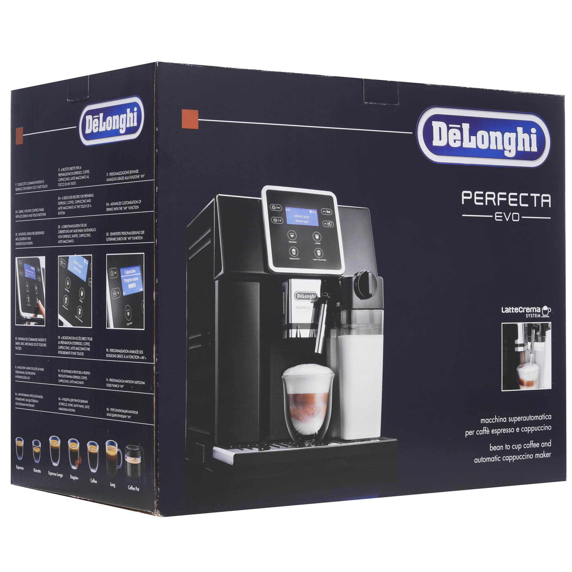 4797477 Кофемашина автоматическая DeLonghi ESAM 420.40.B черный STDN-0078230 - Вид №9