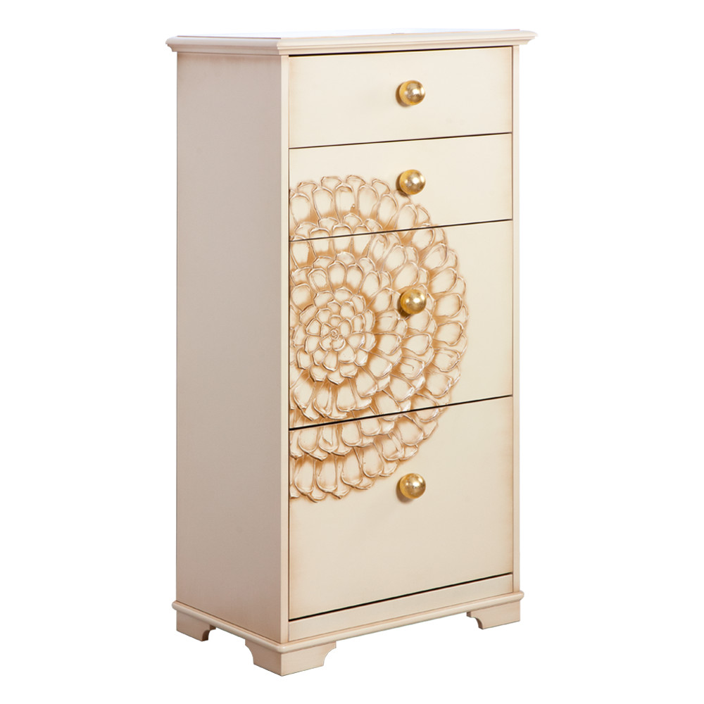 11557 Тумба для обуви Heri 4 Айвори BOGACHO 4627155818333