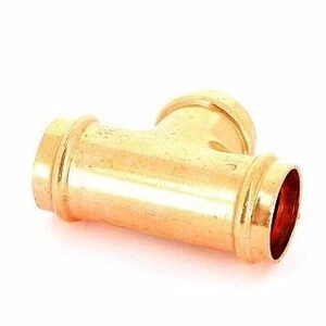 Тройник пресс 35 медный IBP