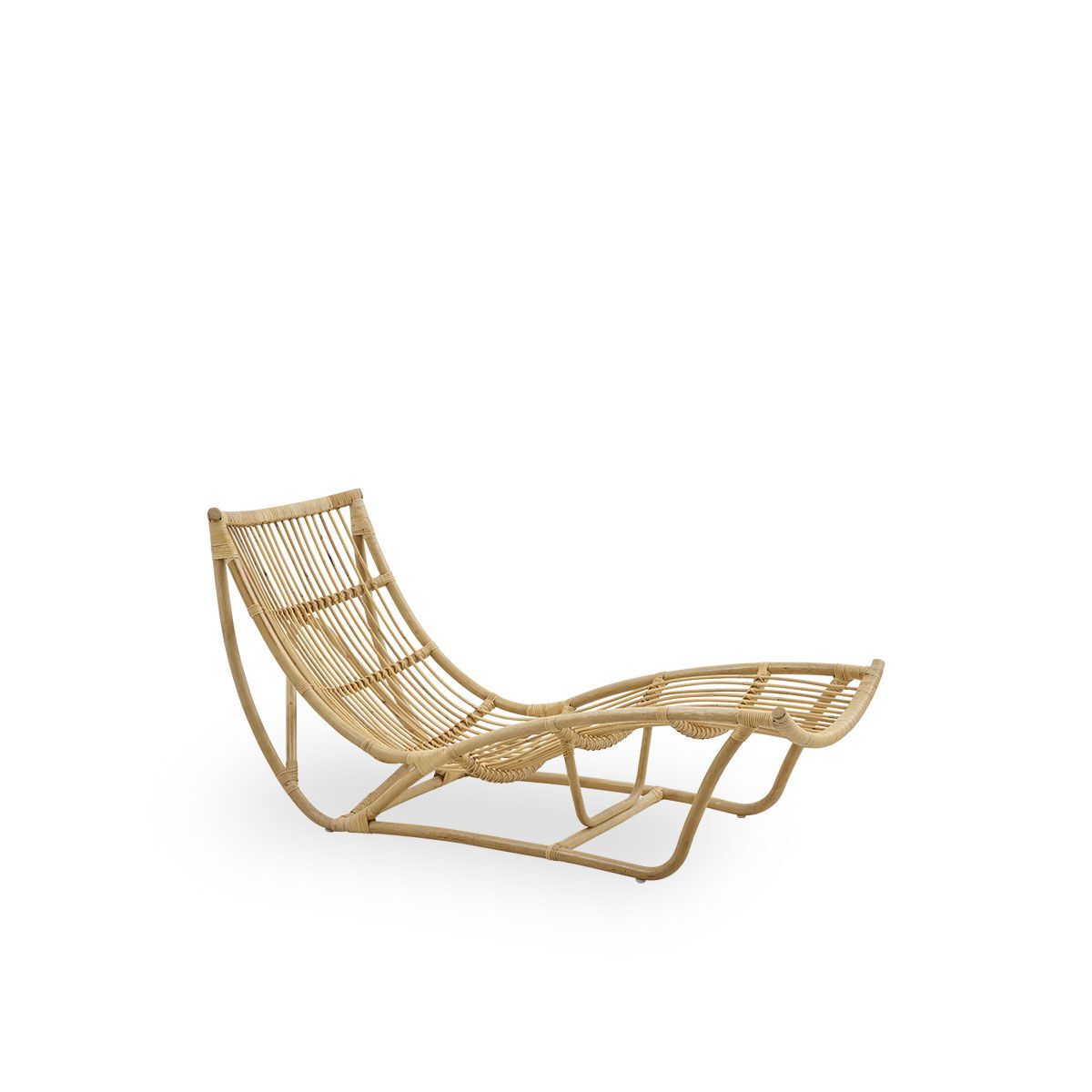 Chaise longue in rattan Sika Design Originals ARCH-00092371 - Вид №4
