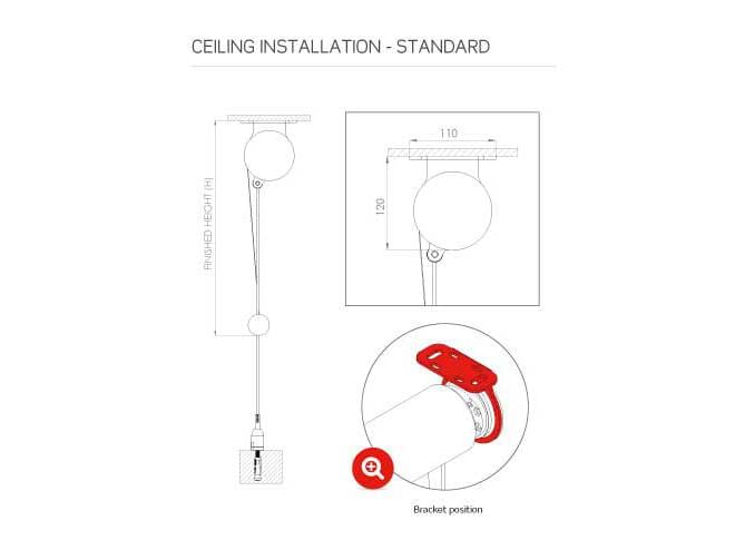 Приводной роликовый занавес и лебедка или моторный контейнер Mv Line рулонные шторы со стальными тросами и мусорным контейнером ARCH-00086326 - Вид №10
