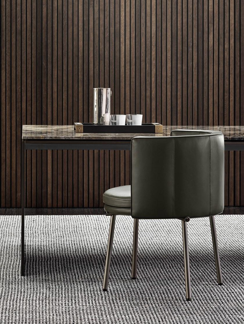 Minotti Стул из мягкой ткани Torii sun-id-1399723 - Вид №6
