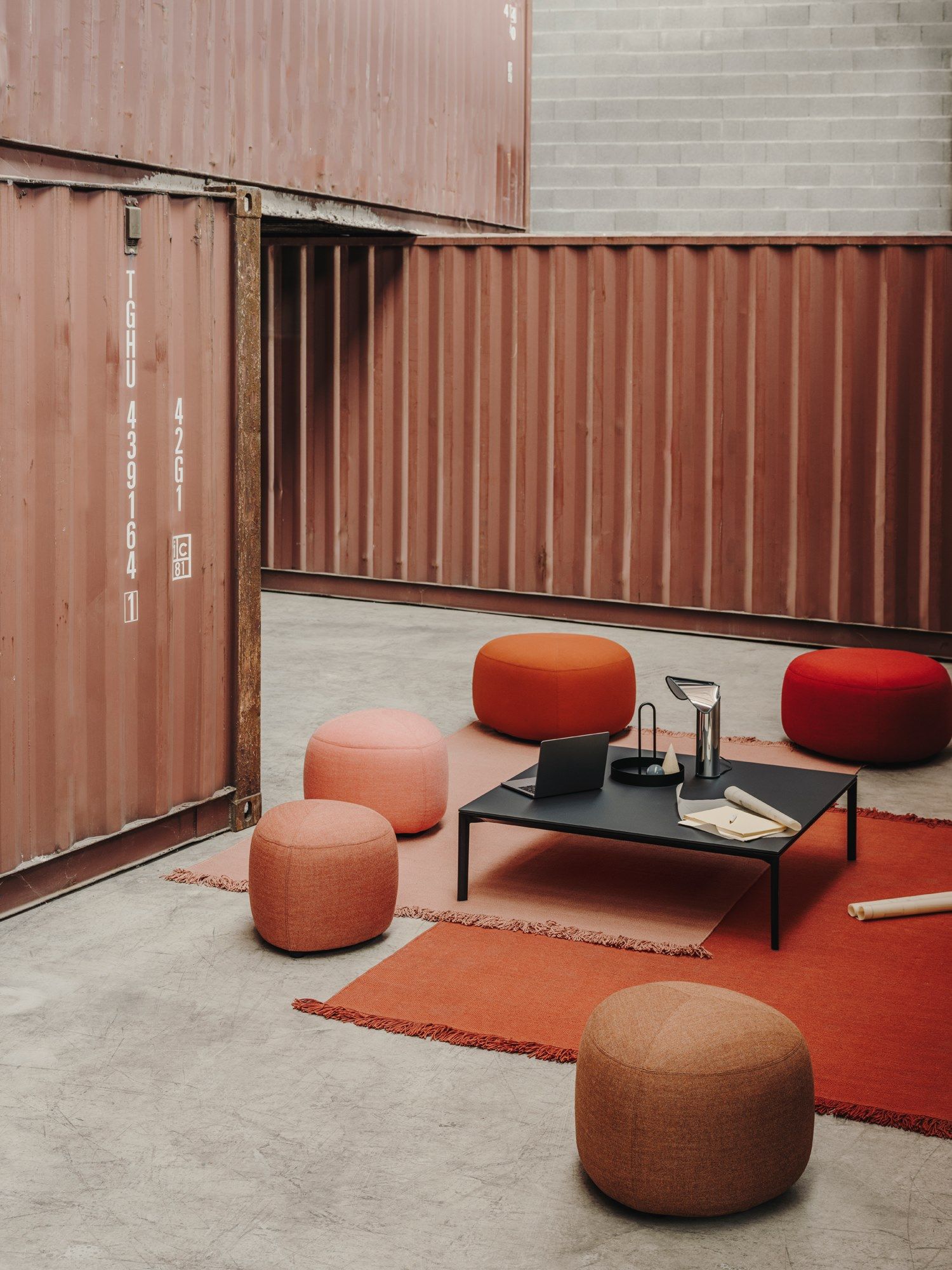 Ткань съемный сад пуфик Lapalma KIPU OUTDOOR ARCH-00102720 - Вид №23