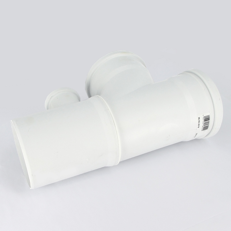 Крестовина 87° Raupiano Plus REHAU с параллельными отводами 110/110/50 100929 - Вид №1