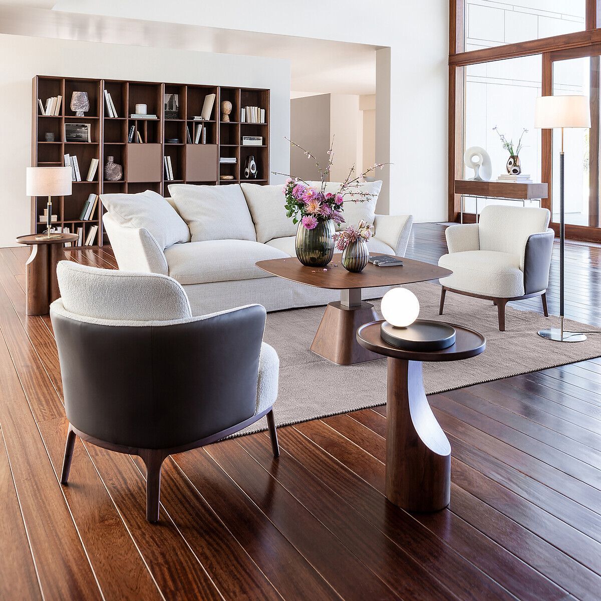 Журнальный столик с регулируемой высотой из шпона AMPM ALTEZA ARCH-00104087 - Вид №6