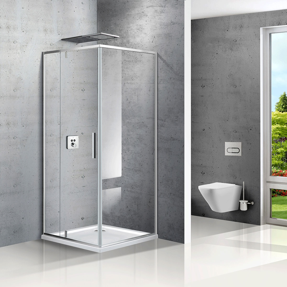 VPR-2SL9012CL-L Душевой уголок Vincea Slim Santreyd