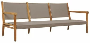 JANUS et Cie 3-местный садовый диван из тика Konos