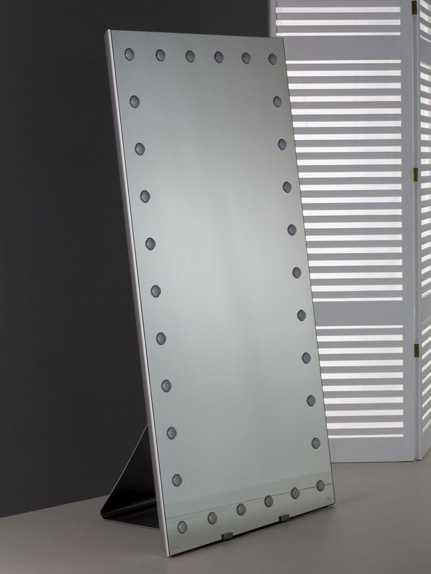 UNICA by Cantoni Прямоугольное зеркало из анодированного алюминия со встроенной подсветкой Mh sun-id-1460761 - Вид №4