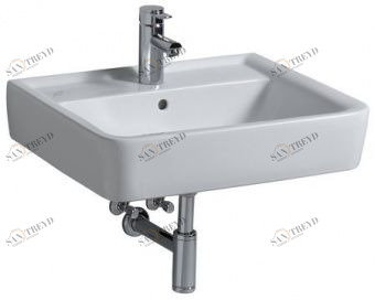 222260000 Подвесная раковина настенная прямоугольная Keramag 