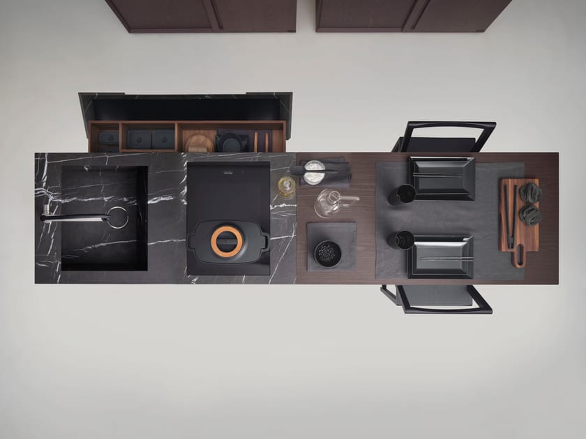 Остров в Фениксе с боковым столом Falper SLK ARCH-00011255