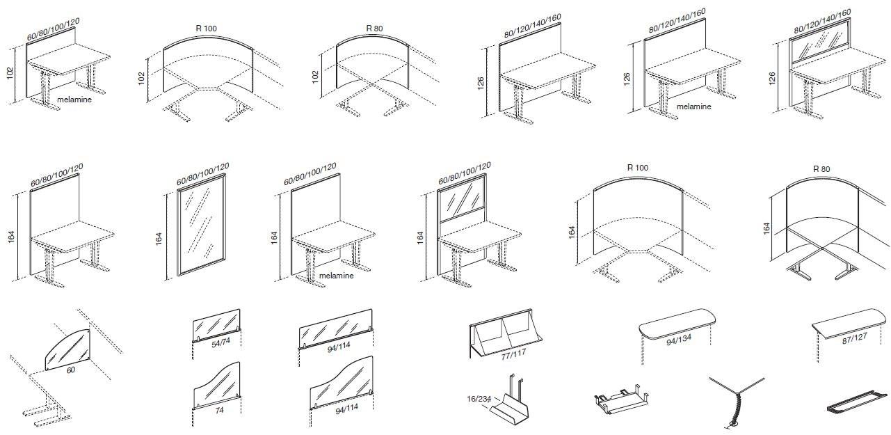Archiutti стол письменный Kayo sun-id-1418111 - Вид №8