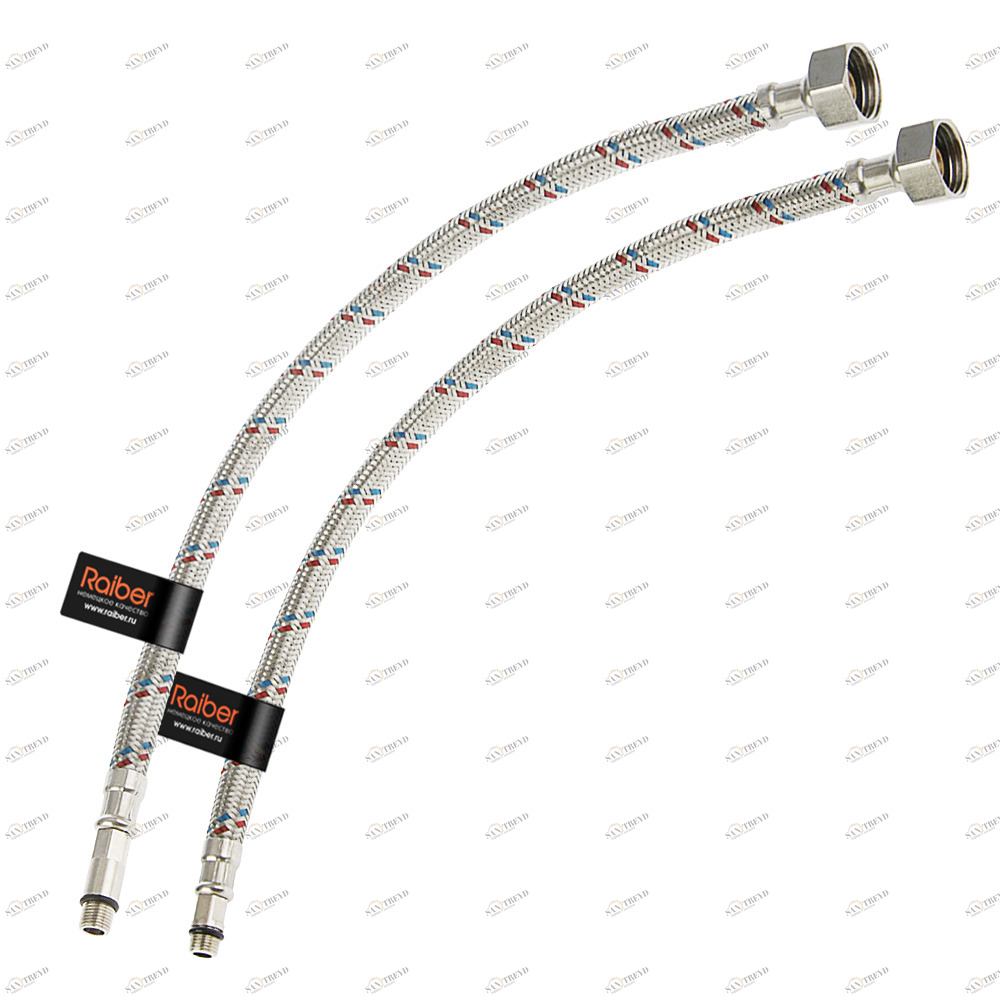 Подводка для смесителя Raiber, 120 см, М10 R099120 Santreyd 