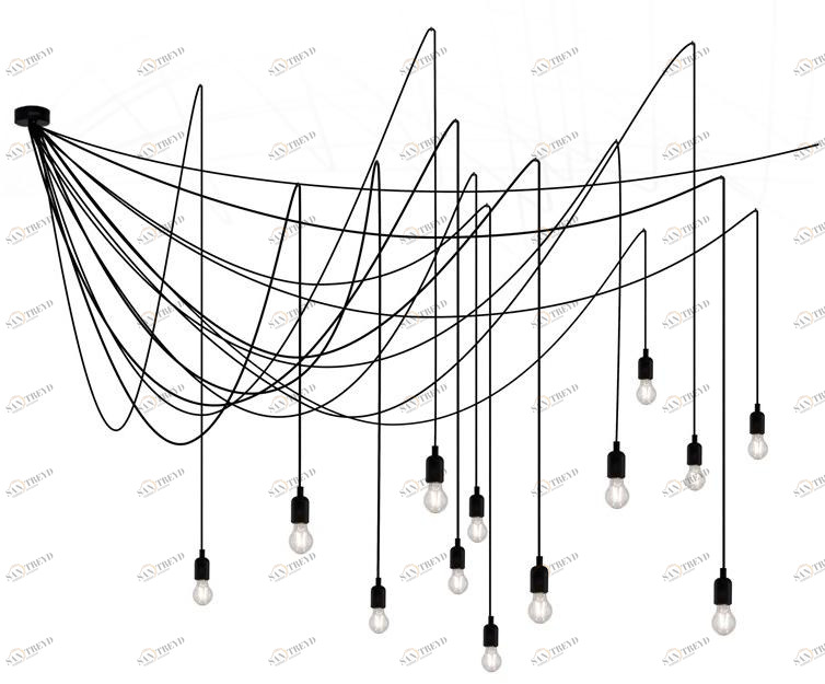 Seletti Подвесной светильник из пластика Maman sun-id-1512616