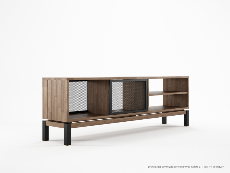 342_684 ТВ комод 2 двери 4 отсека Karpenter Color BeBop - Вид №1