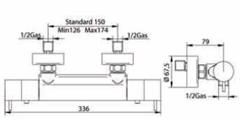 9484200000-1 Смеситель Bandini Eden Santreyd - Вид №1