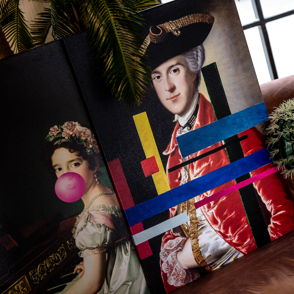 30101915 Арт-портрет «Мануэла» (холст, галерейная натяжка) Object Desire  - Вид №8