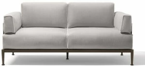 Giorgetti 3-х местный тканевый диван со съемным чехлом Gea