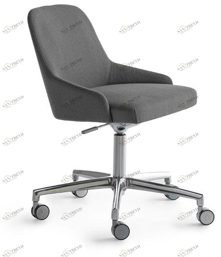 Crassevig Мягкое вращающееся кресло с 5 спицами Axel sun-id-1375650