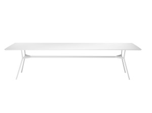 Алюминиевый прямоугольный садовый стол с порошковым покрытием