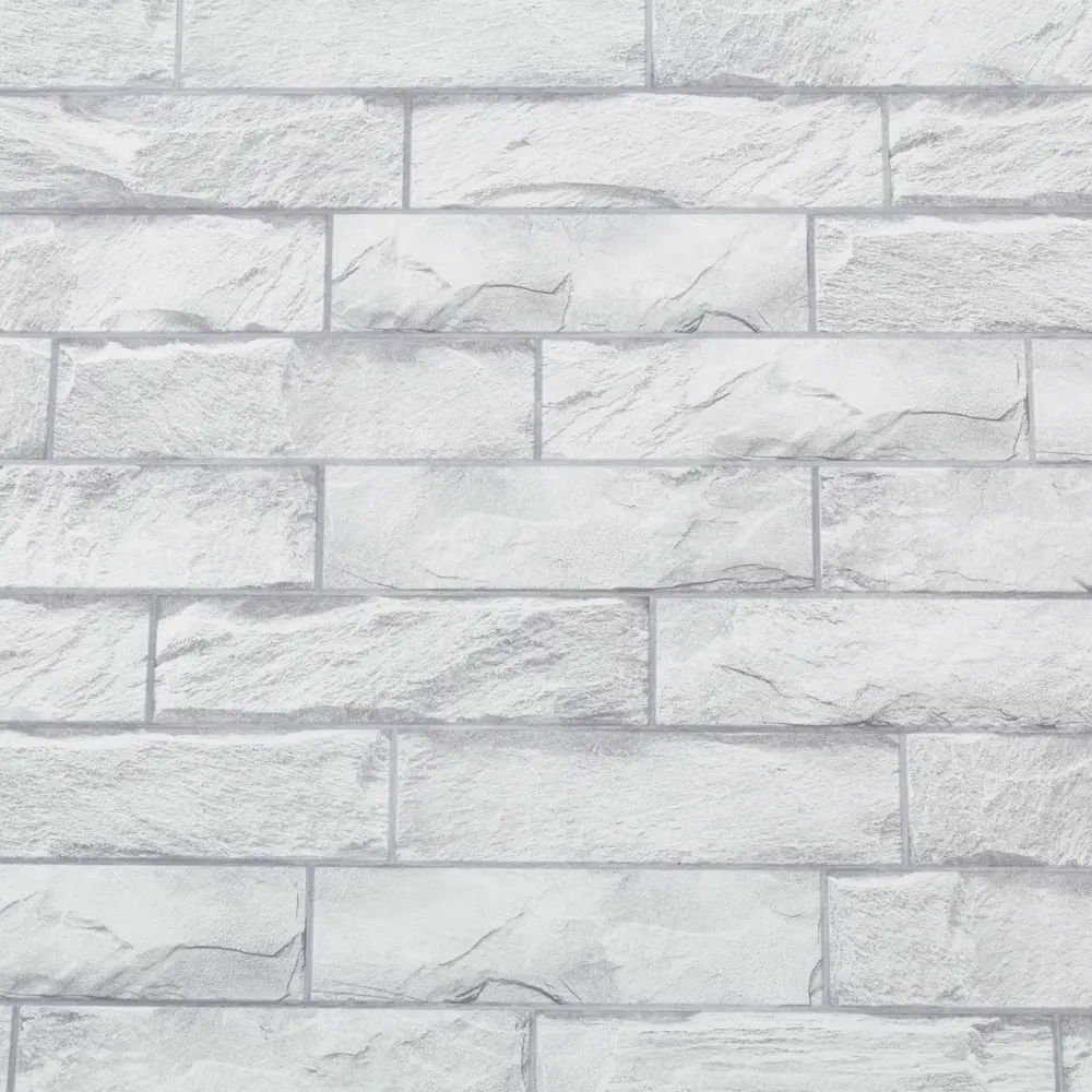 Флизелиновые обои Palitra Family Klinker - белоснежная элегантность для вашего интерьера 89360563 STLM-0818343 - Вид №1