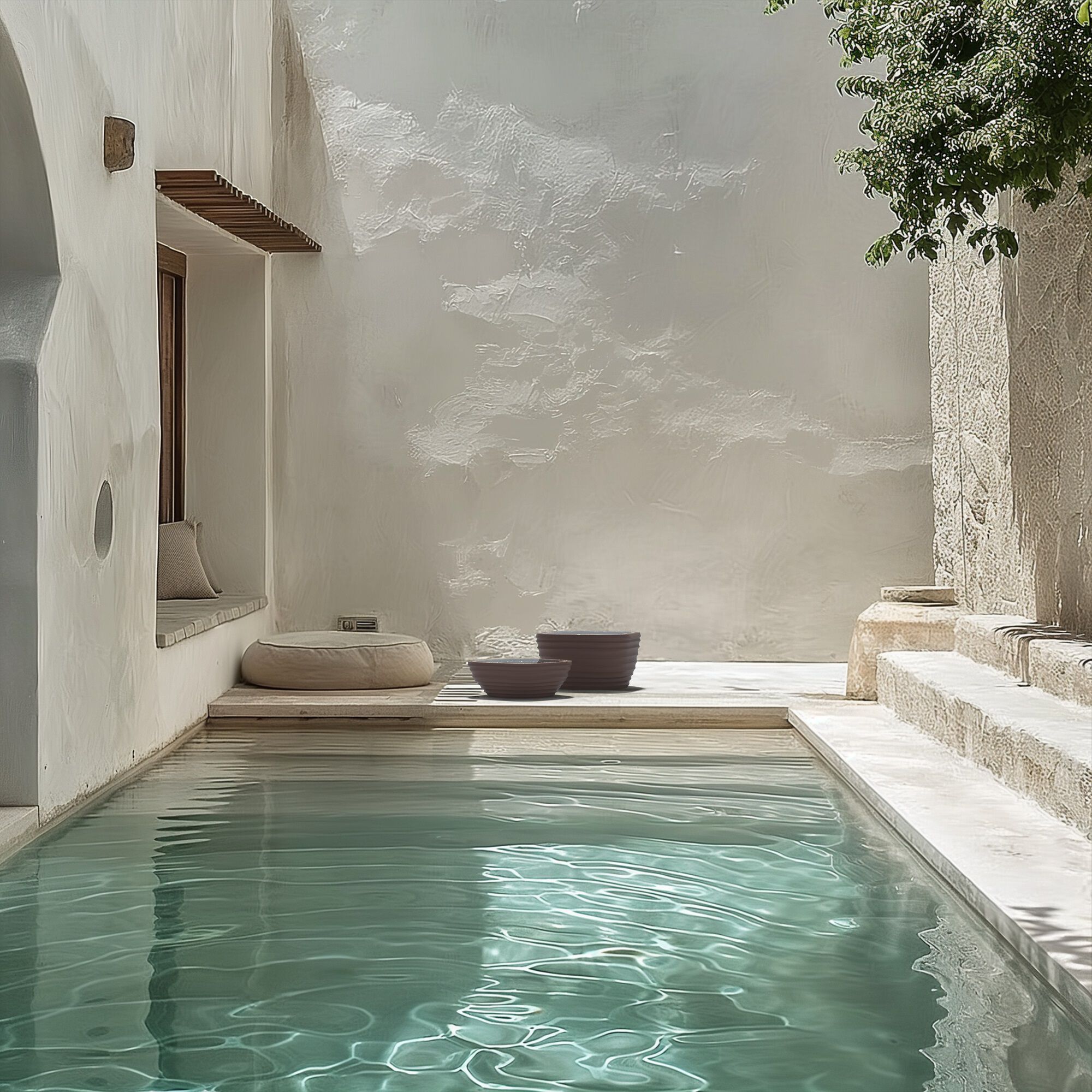 Бетонный журнальный столик URBI et ORBI Medius Terra ARCH-00082031 - Вид №1